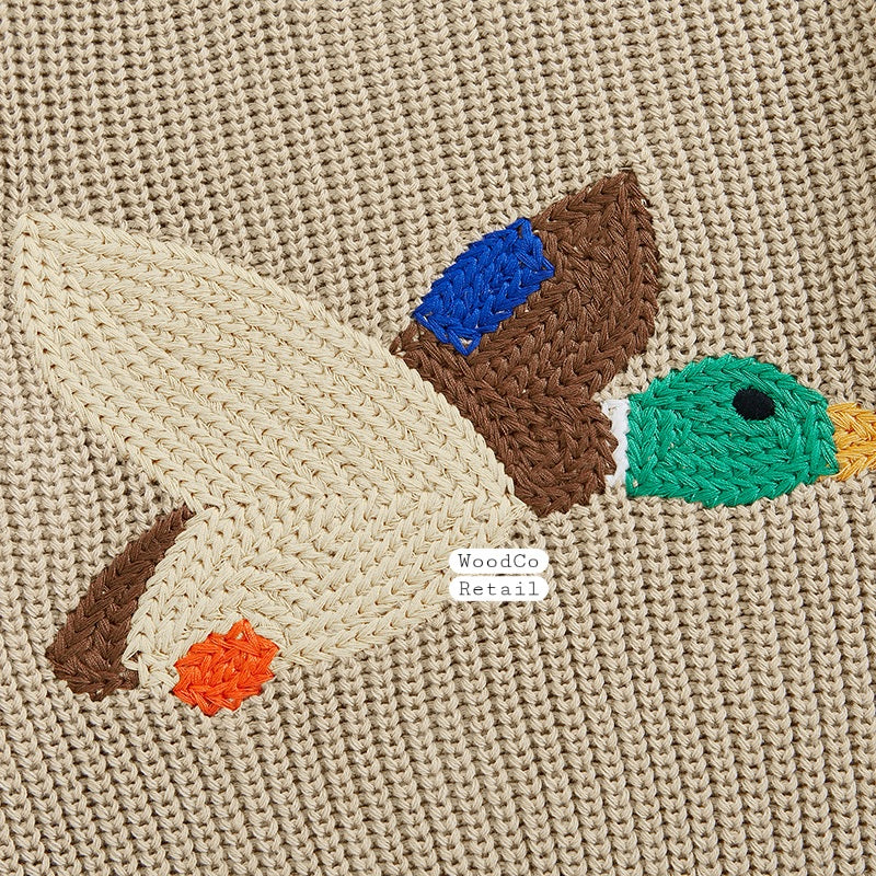 Duck knit sweaters