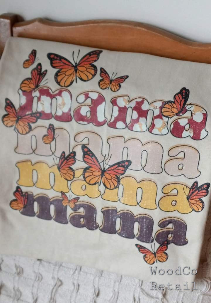 Retro mama tshirt