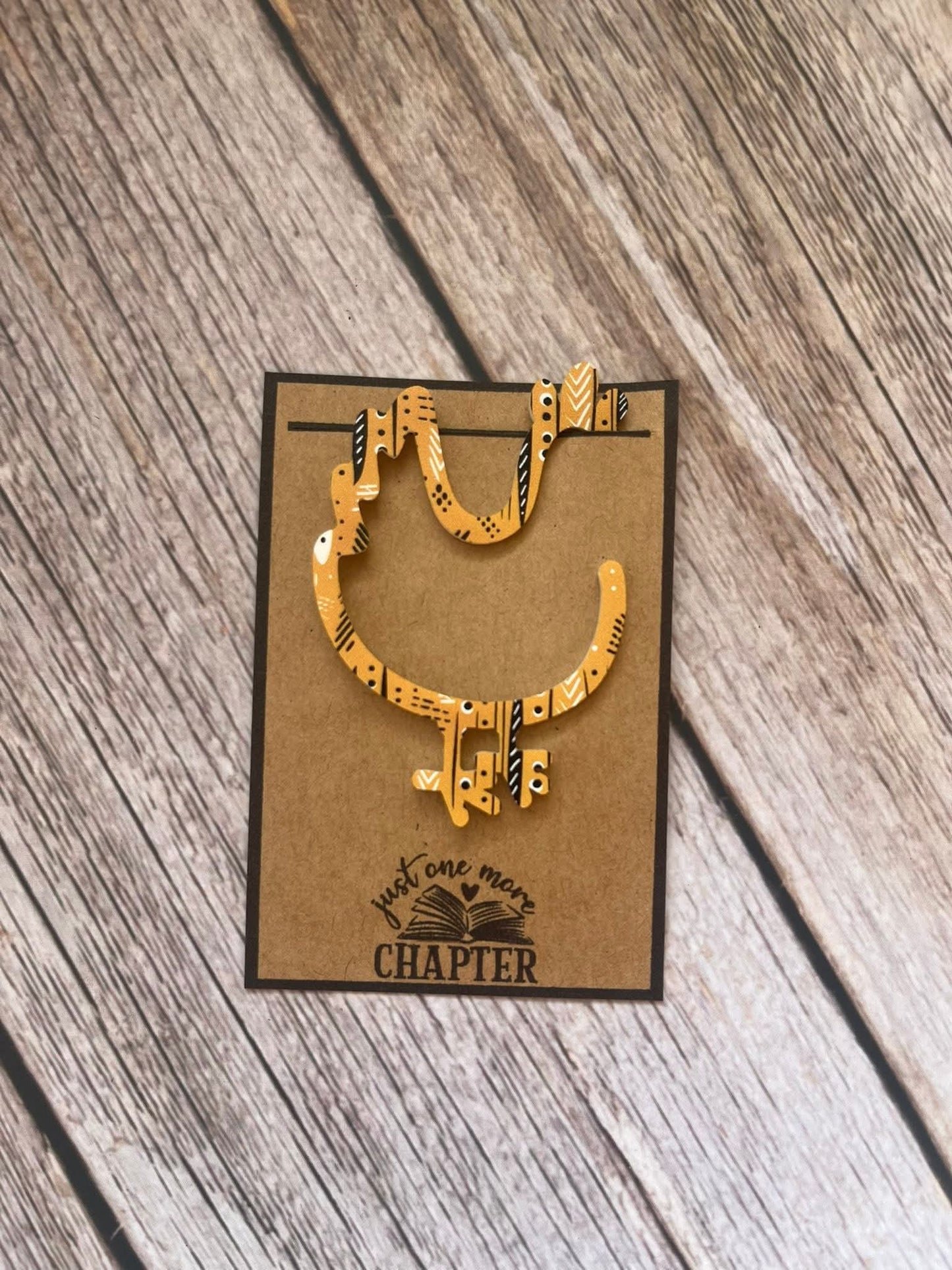 Acrylic chicken bookmark