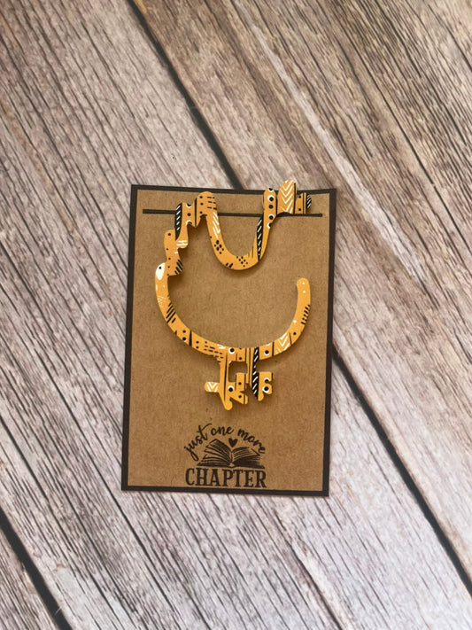 Acrylic chicken bookmark