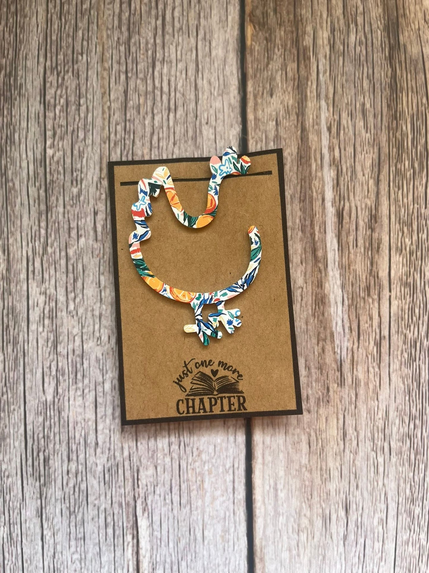 Acrylic chicken bookmark