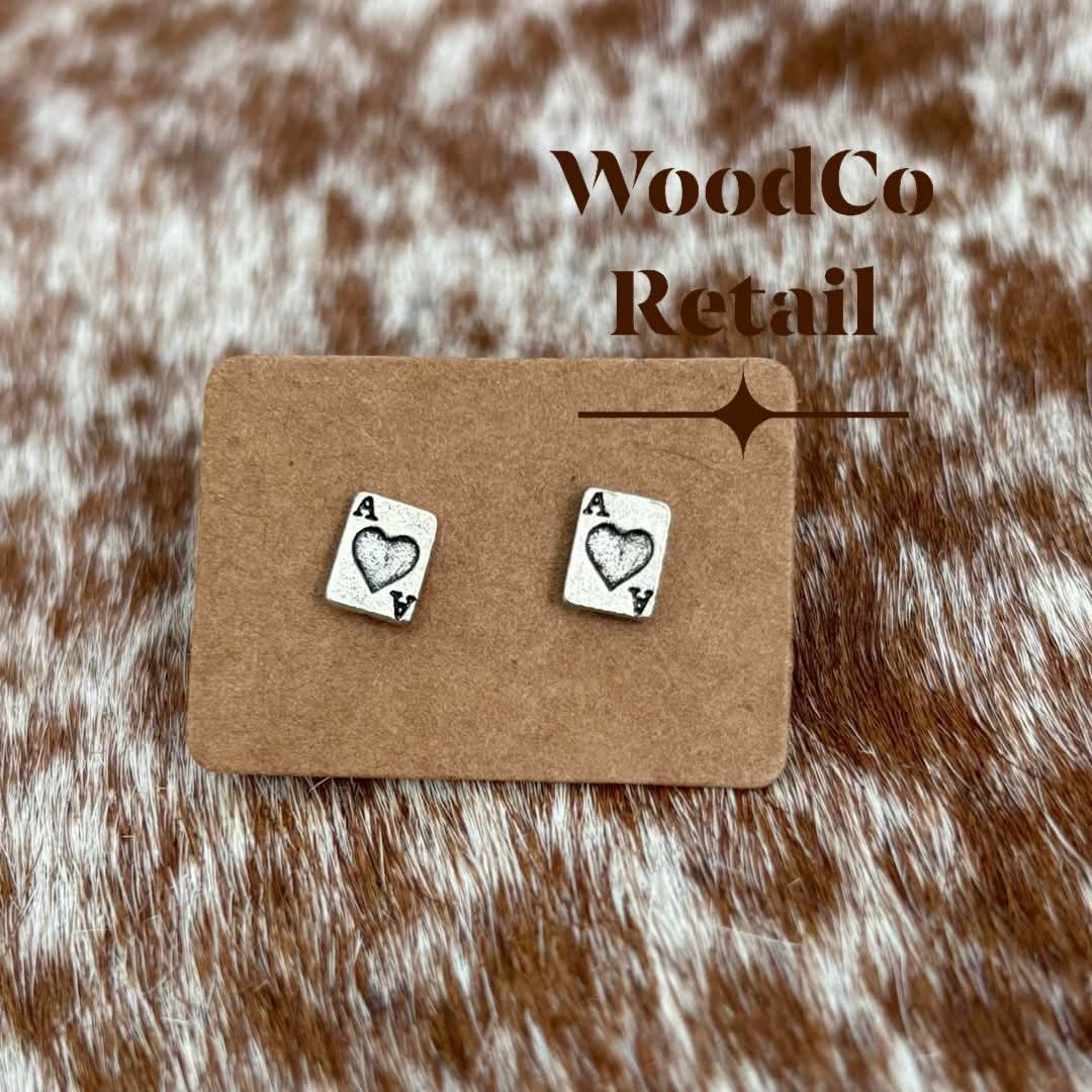 Ace earrings