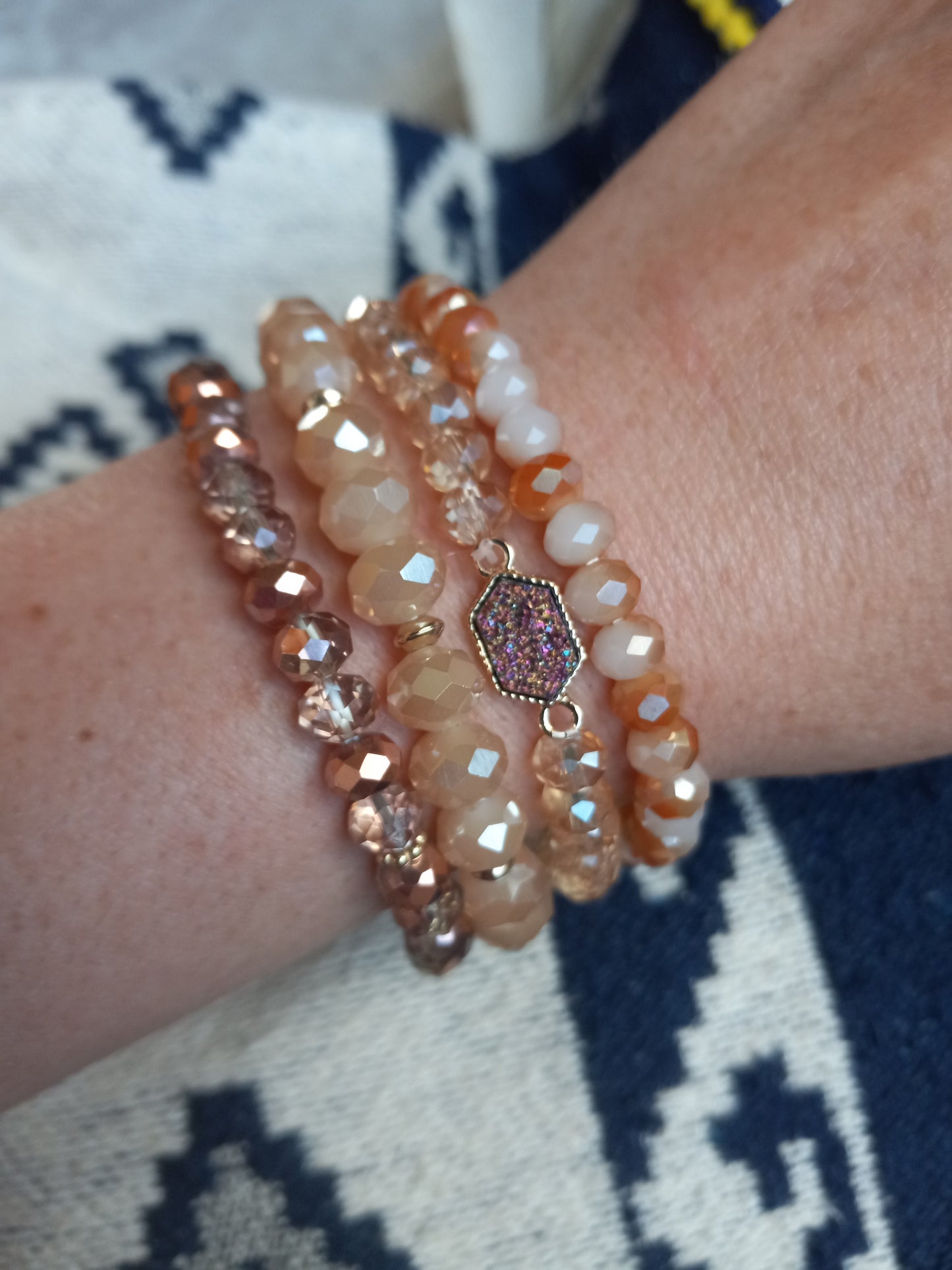 Beaded Bracelet Stacks