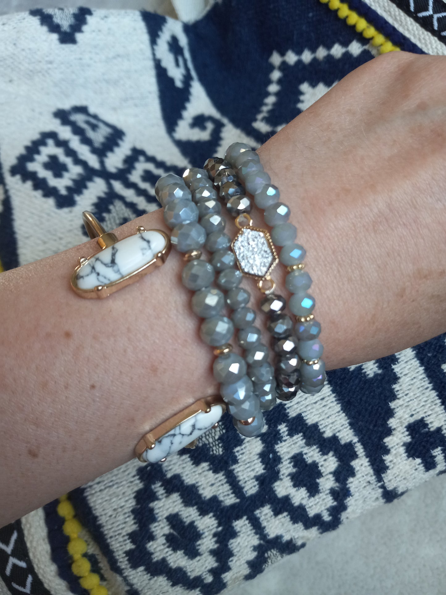 Beaded Bracelet Stacks